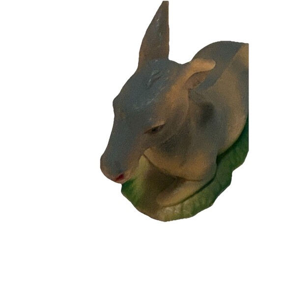 Vintage ART Plastics Nativity DONKEY Replacement Figurine Hong Kong Christmas - Picture 4 of 6